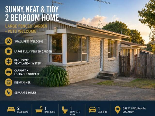Apartment for rent in East Tamaki, Oroua County