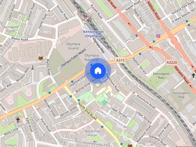 Apartment for rent in West Kensington, Greater London