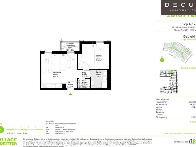 Wohnung mieten in Seestadt, Wien