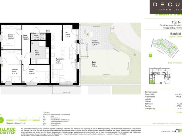 Wohnung mieten in Seestadt, Wien