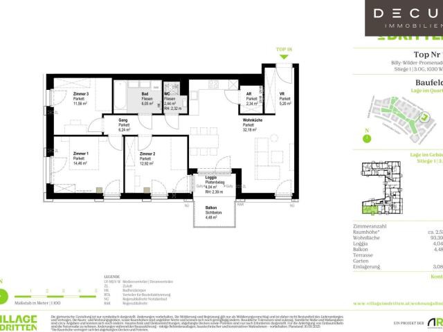Wohnung mieten in Seestadt, Wien