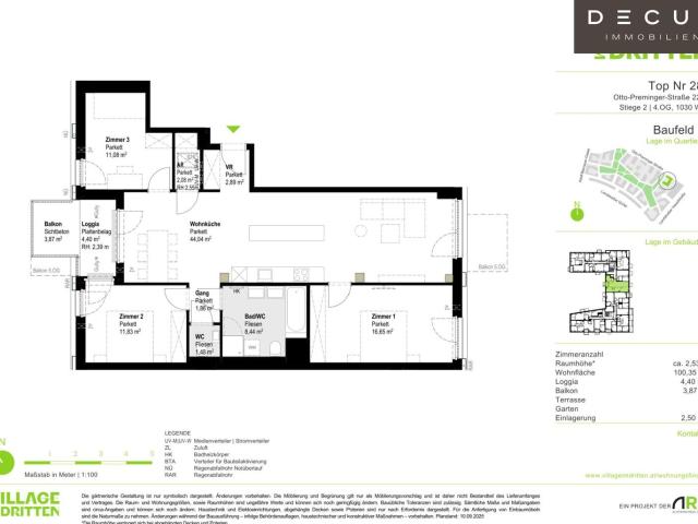 Wohnung mieten in Seestadt, Wien