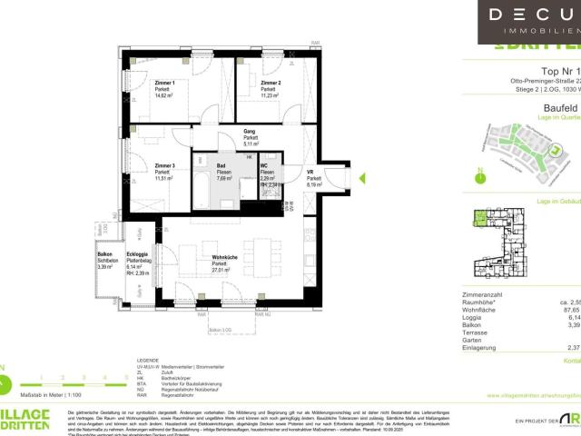 Wohnung mieten in Seestadt, Wien