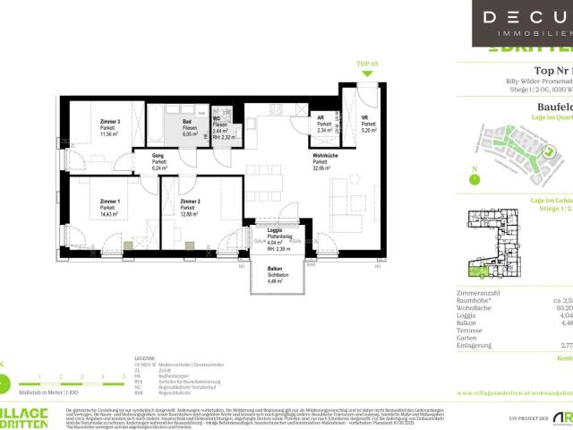 Wohnung mieten in Seestadt, Wien