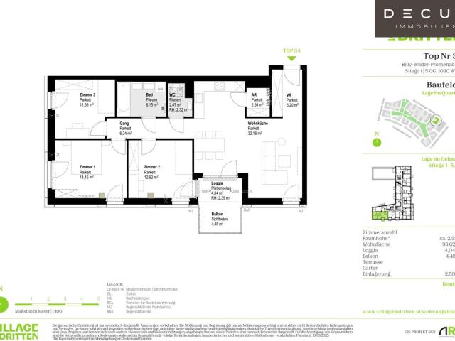 Wohnung mieten in Seestadt, Wien