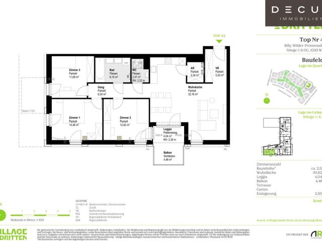 Wohnung mieten in Seestadt, Wien