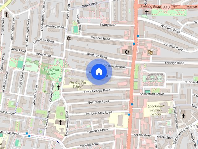 House for rent in Stoke Newington, Greater London