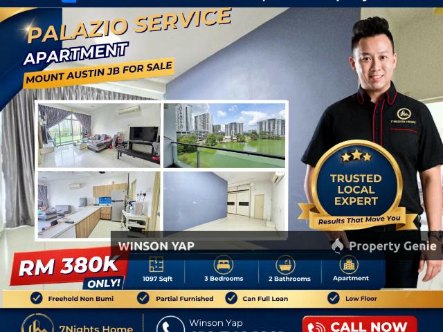 Apartment for sale in Johore Bahru, Johor