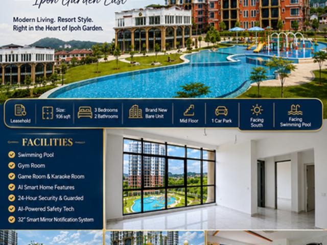 Condominium for sale in Perak, Tanjong Ipoh