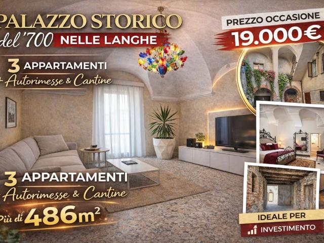Palazzo in vendita a Piemonte, Cuneo