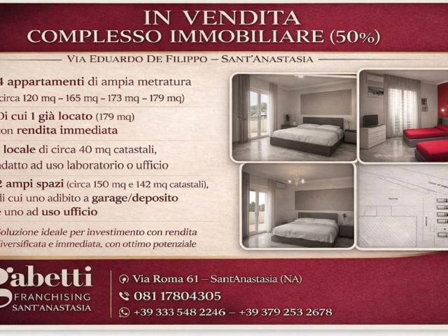 Palazzo in vendita a Romani, Sant'anastasia