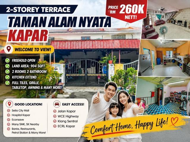 Terraced House for sale in Port Klang, Selangor