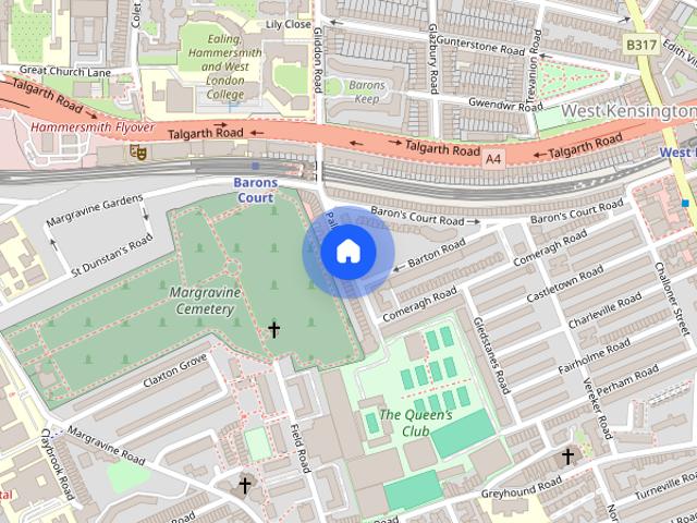 Apartment for rent in West Kensington, Greater London