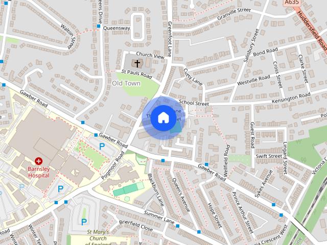 House for rent in Old Town, Pogmoor
