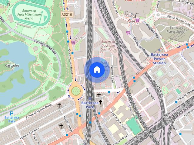 Apartment for rent in Nine Elms, Greater London