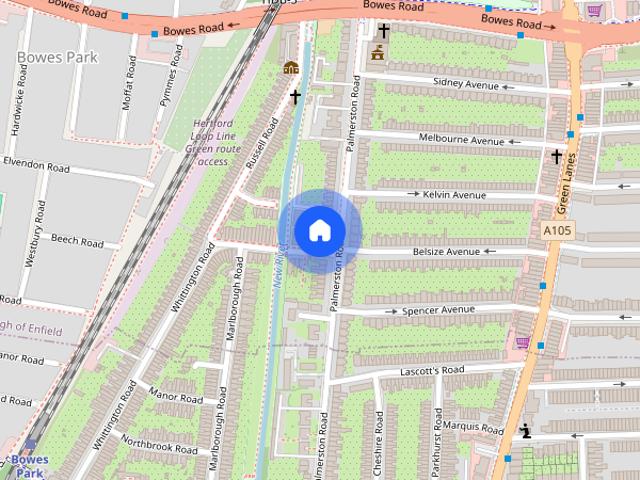 Apartment for rent in Palmers Green, Greater London