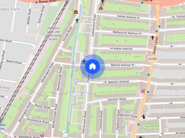 Apartment for rent in Bowes Park, Greater London
