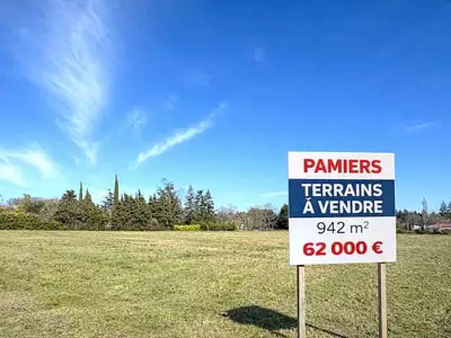 Terrain vente à Pamiers