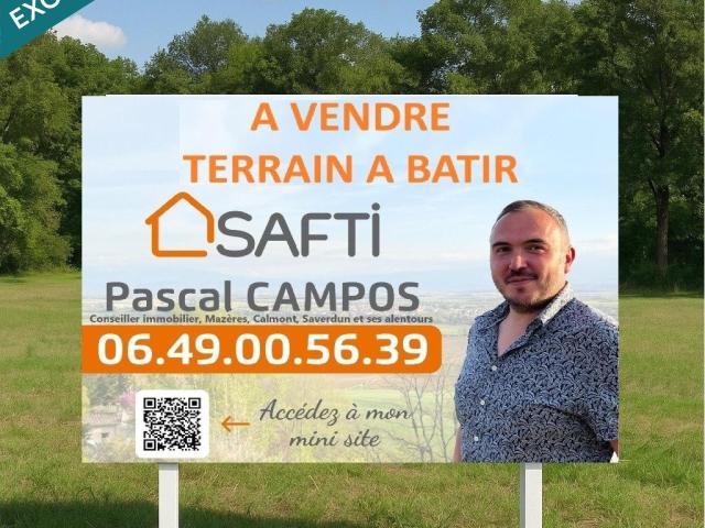Terrain vente à Pamiers