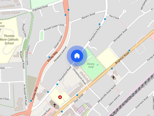 Apartment for rent in London Borough of Croydon, Purley
