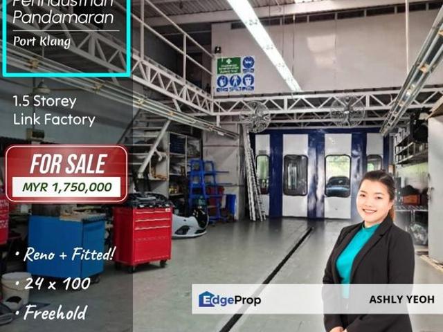 Warehouse for sale in Port Klang, Selangor