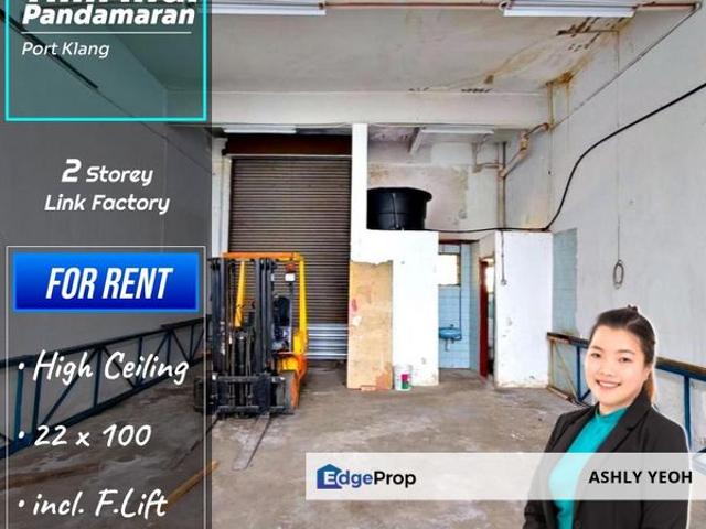 Warehouse for rent in Port Klang, Selangor