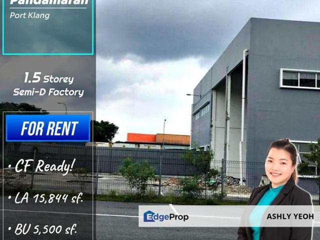 Warehouse for rent in Port Klang, Selangor