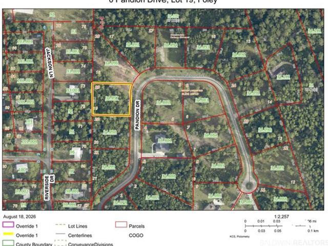 Land for sale in Foley, Alabama