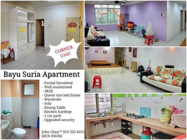 Apartment for rent in Kajang, Langat