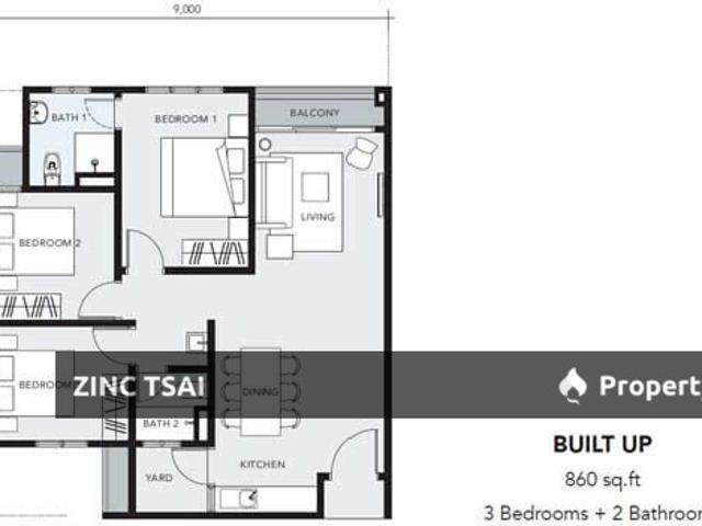 Apartment for rent in Kajang, Langat