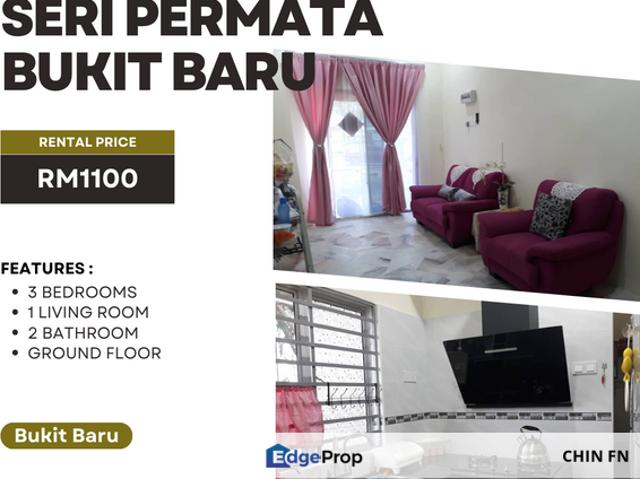 Flat for rent in Bukit Baru, Malaka