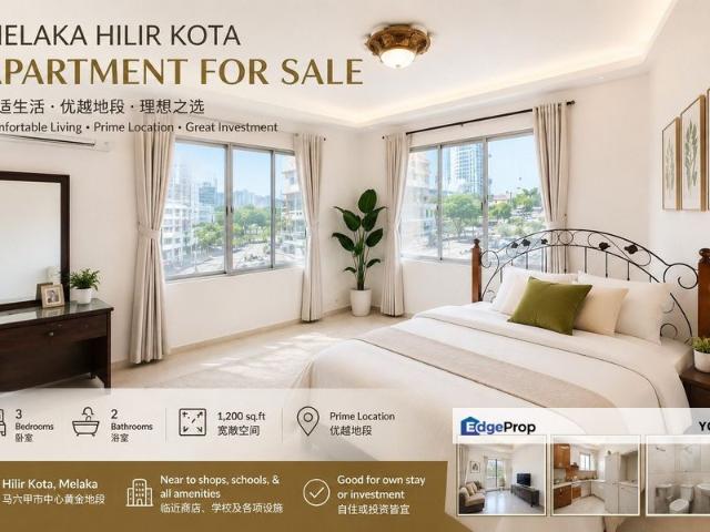 Condominium for sale in Ujong Pasir, Malaka