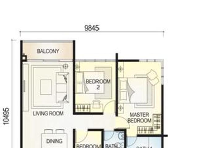 Serviced Residence for sale in Senai, Kulai