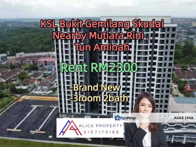 Condominium for rent in Bukit Ledang, Johor