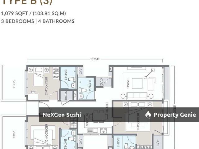 Apartment for rent in Petaling, Alam Impian