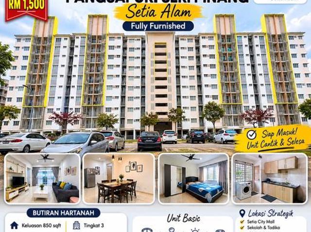Apartment for rent in Petaling, Alam Impian