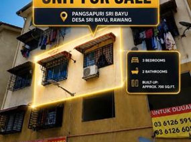 Flat for sale in Selayang, Selangor