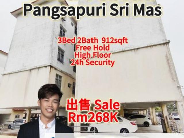 Flat for sale in Taman Desa Tebrau, Johor Bahru