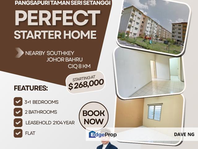 Flat for sale in Johore Bahru, Johor