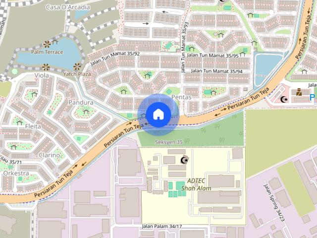 Apartment for rent in Alam Impian, Selangor