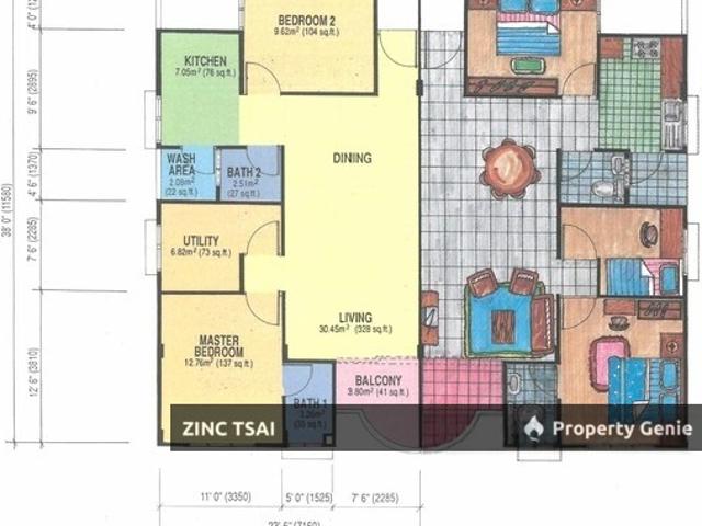 Condominium for rent in Country Heights Damansara, Kuala Lumpur