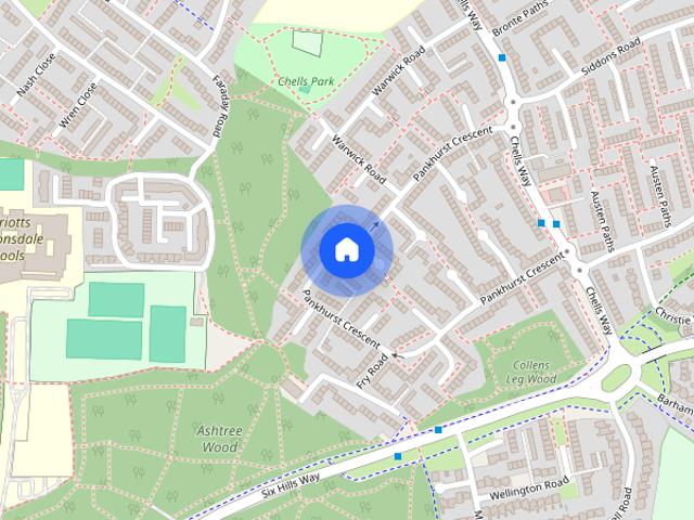 House for rent in Chells, Stevenage