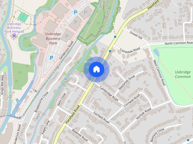 Apartment for rent in Uxbridge, Ickenham