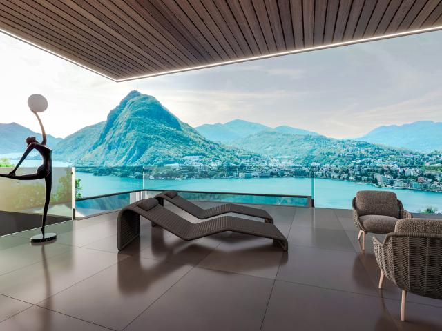 Einfamilienhaus kaufen in Aldesago, Tessin