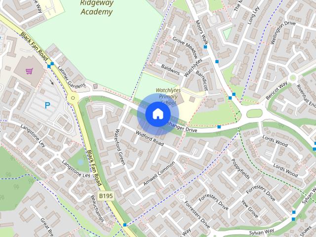 Apartment for rent in Panshanger, Fretherne