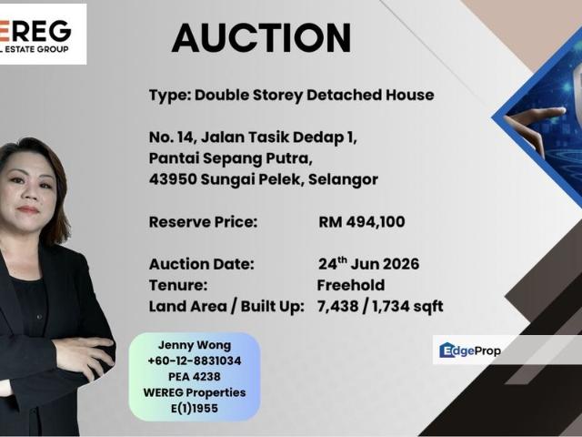 House for sale in Tanjong Sepat, Selangor