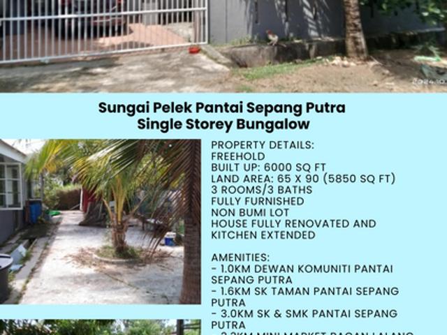 House for sale in Tanjong Sepat, Selangor
