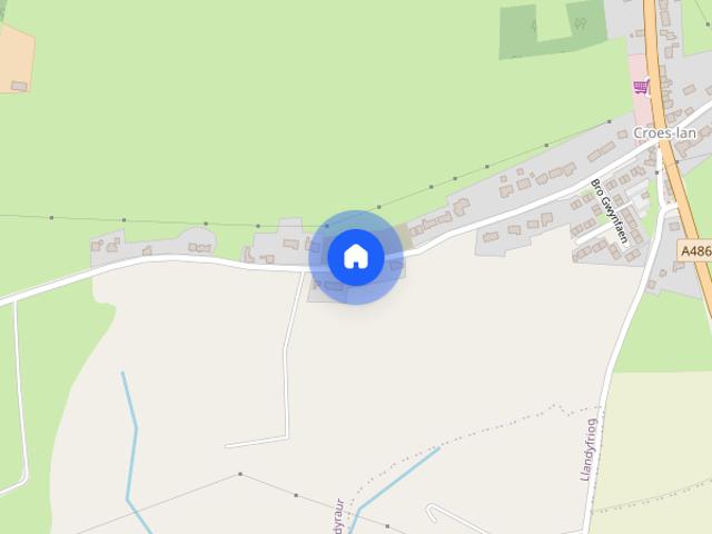 House for rent in Croes-lan, Wales