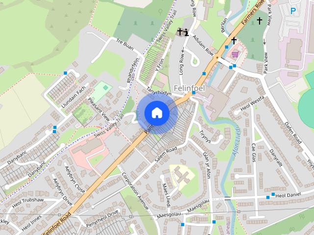 Apartment for rent in Capel, Felinfoel