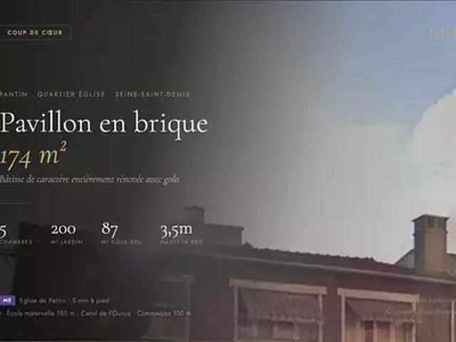 Maison vente à Église, Pantin